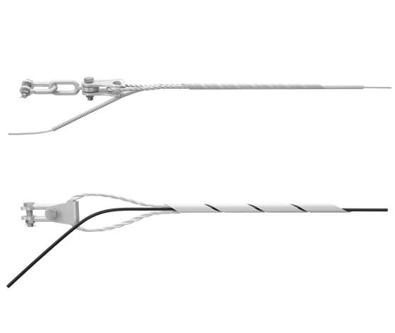 耐张线夹规格型号表 ADSS光缆用的预绞式耐张线夹